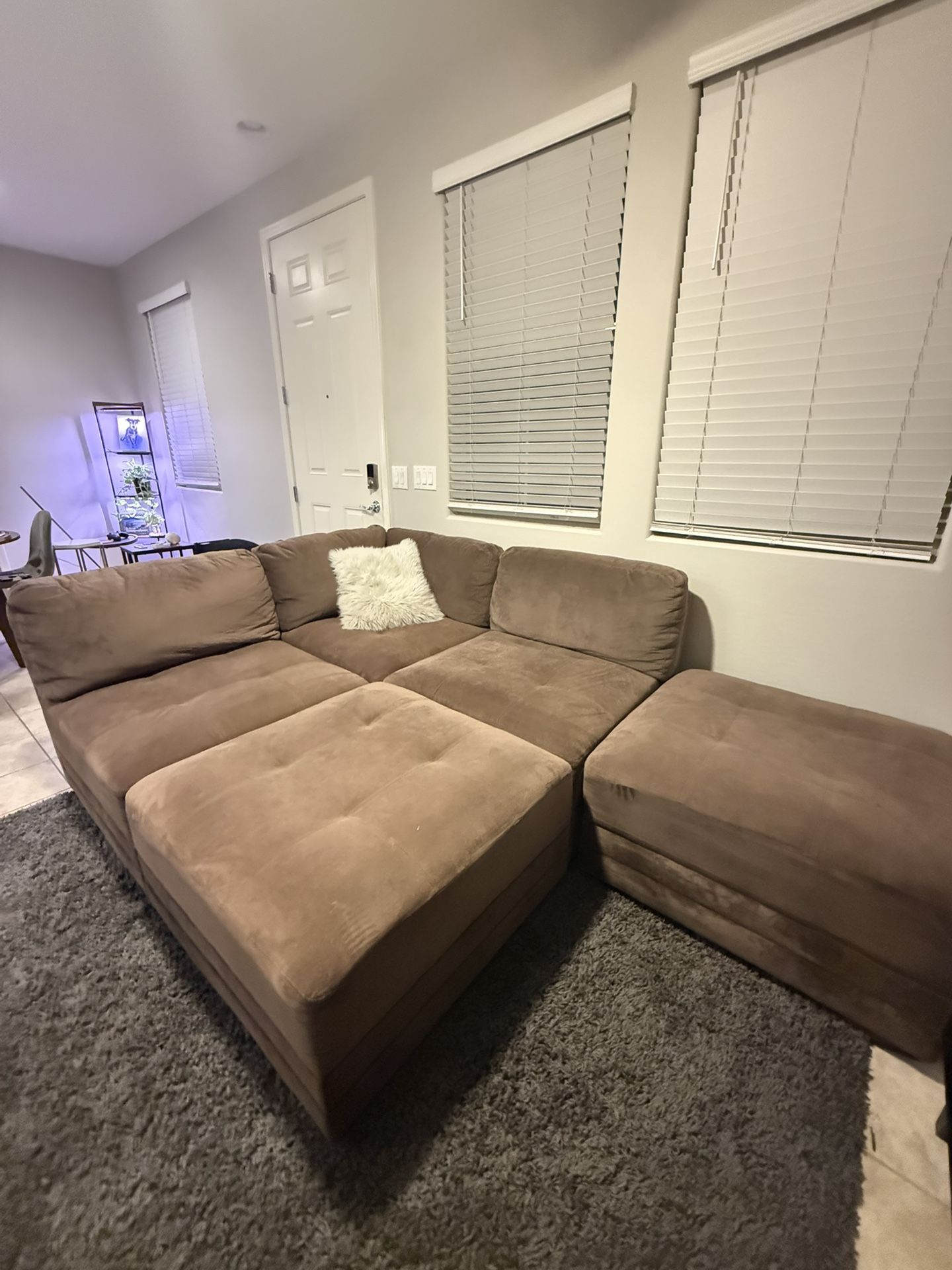 Brown Sectional Couch