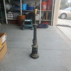 Vintage Antique Lamp No Shade