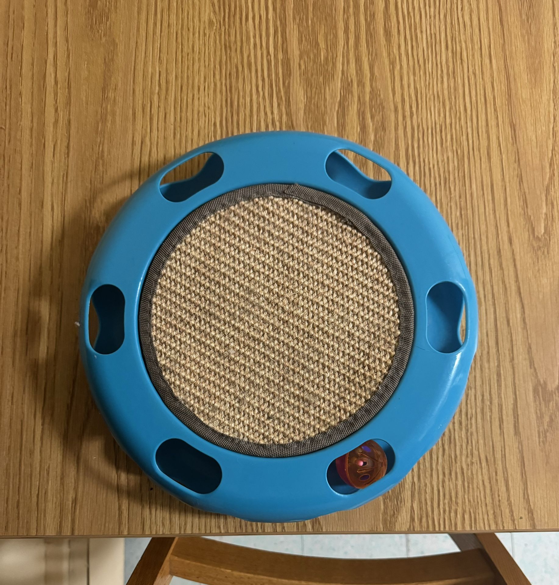 Cat Track Cat Toy With Sisal Mat, Blue