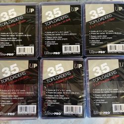 Ultra Pro 35 Count Top Loader Trading Card Storage Case Lot New Sealed