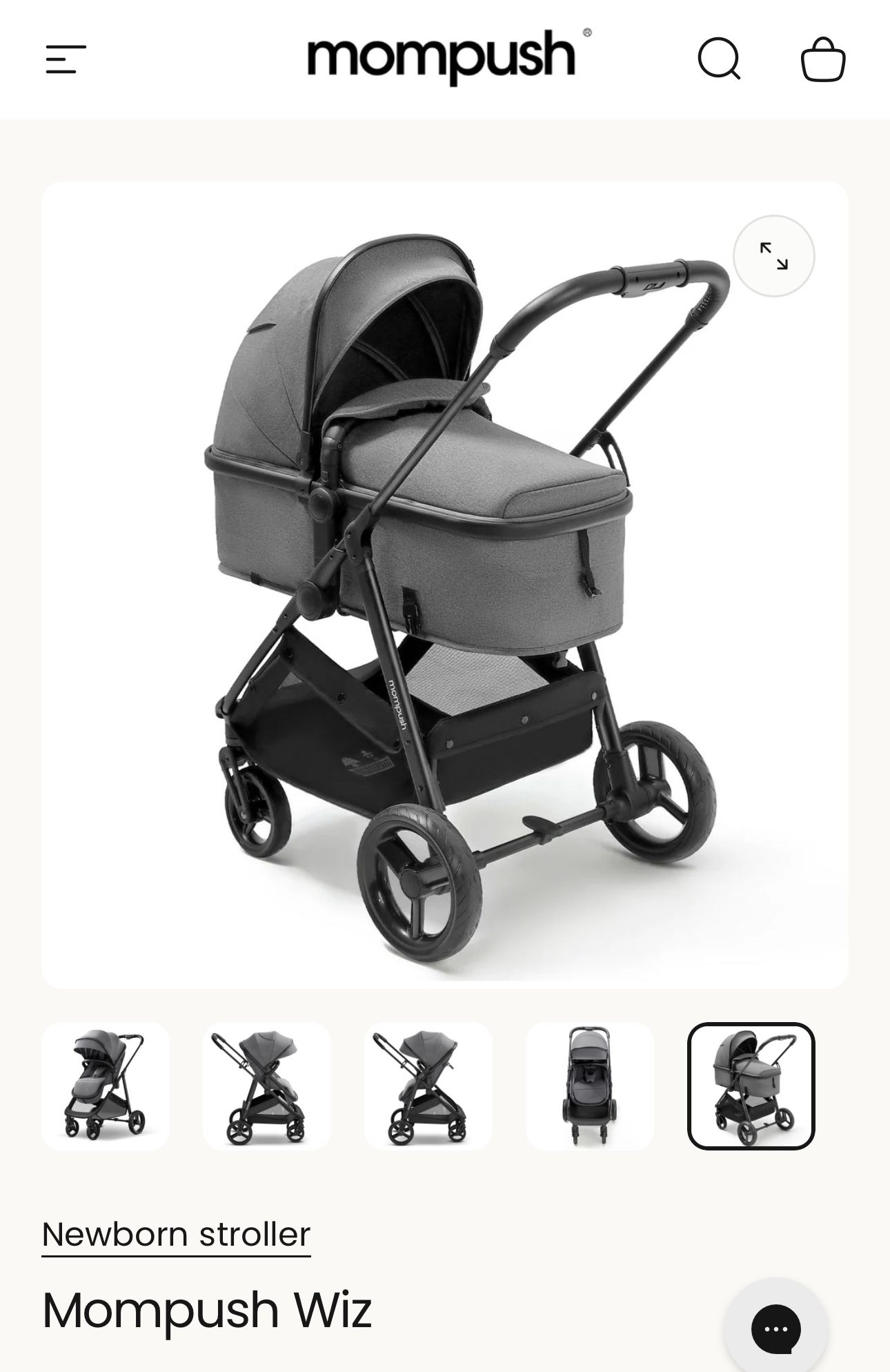 Mompush Wiz Stroller