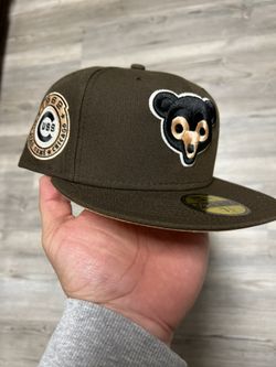 Fam Cap New Era Chicago Cubs “Mocha” Size 7 3/4 Fitted