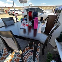Table W/4 Chairs $100
