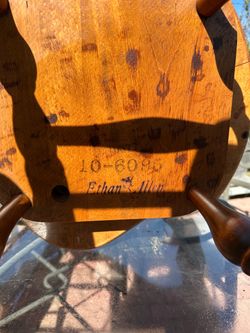 Ethan Allen Wooden Chair Model 10-6095