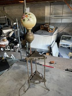 Bradley And Hubert Vintage Piano Lamp