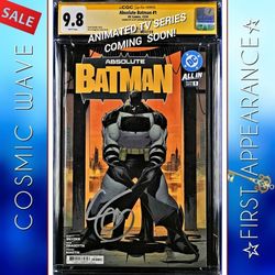 ABSOLUTE BATMAN 1🔑CGC 9.8 SCOTT SNYDER SIGNATURE SERIES/FIRST PRINT  1ST APPEARANCE!