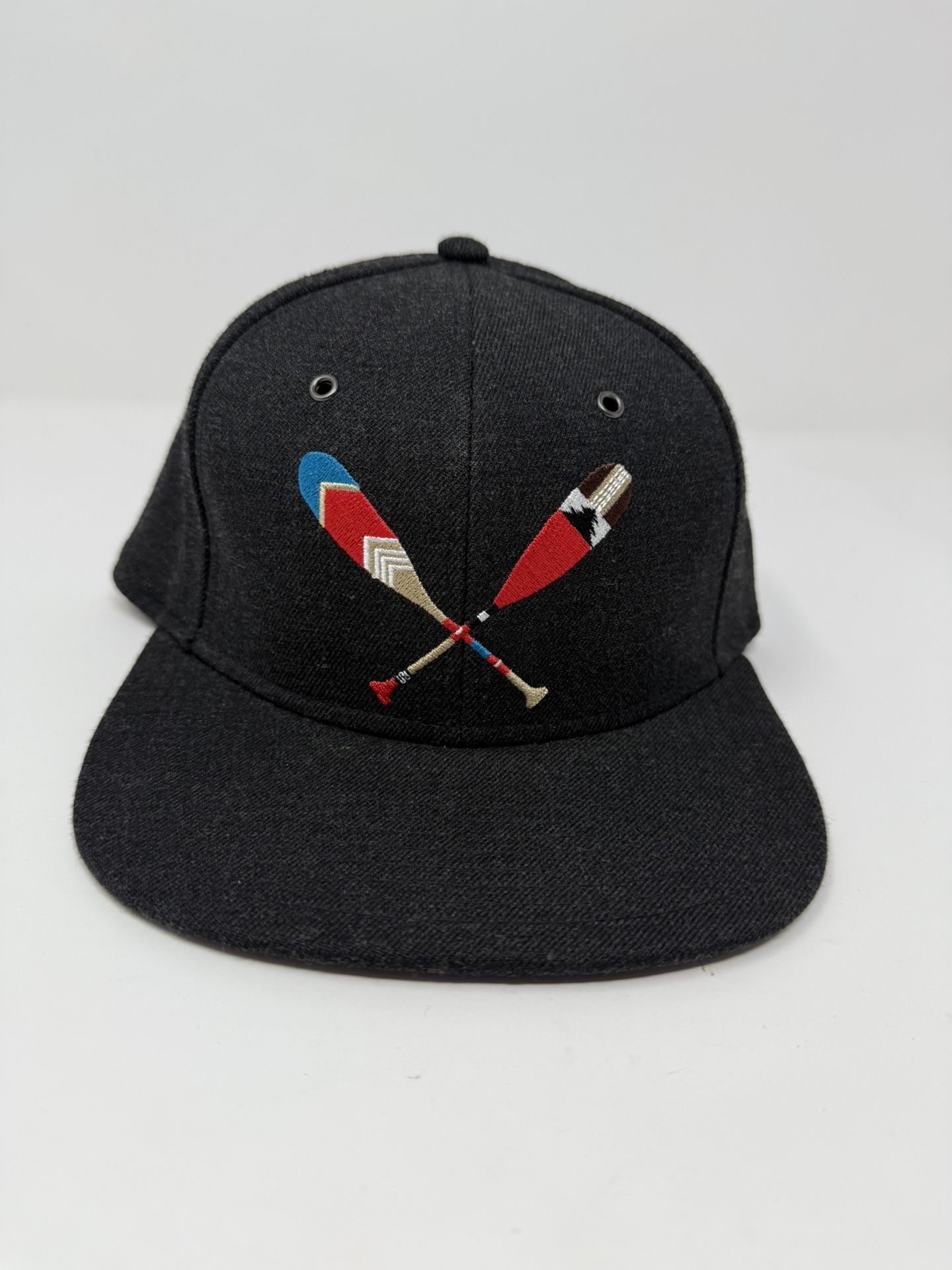 LRG Hat Cap Strap Back Black Multicolor Patch Mens Streetwear Urban