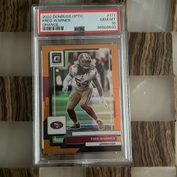 2022 DONRUSS Optic Fred Warner 