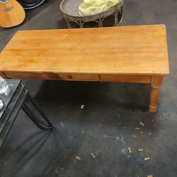 Wood Coffee Table 
