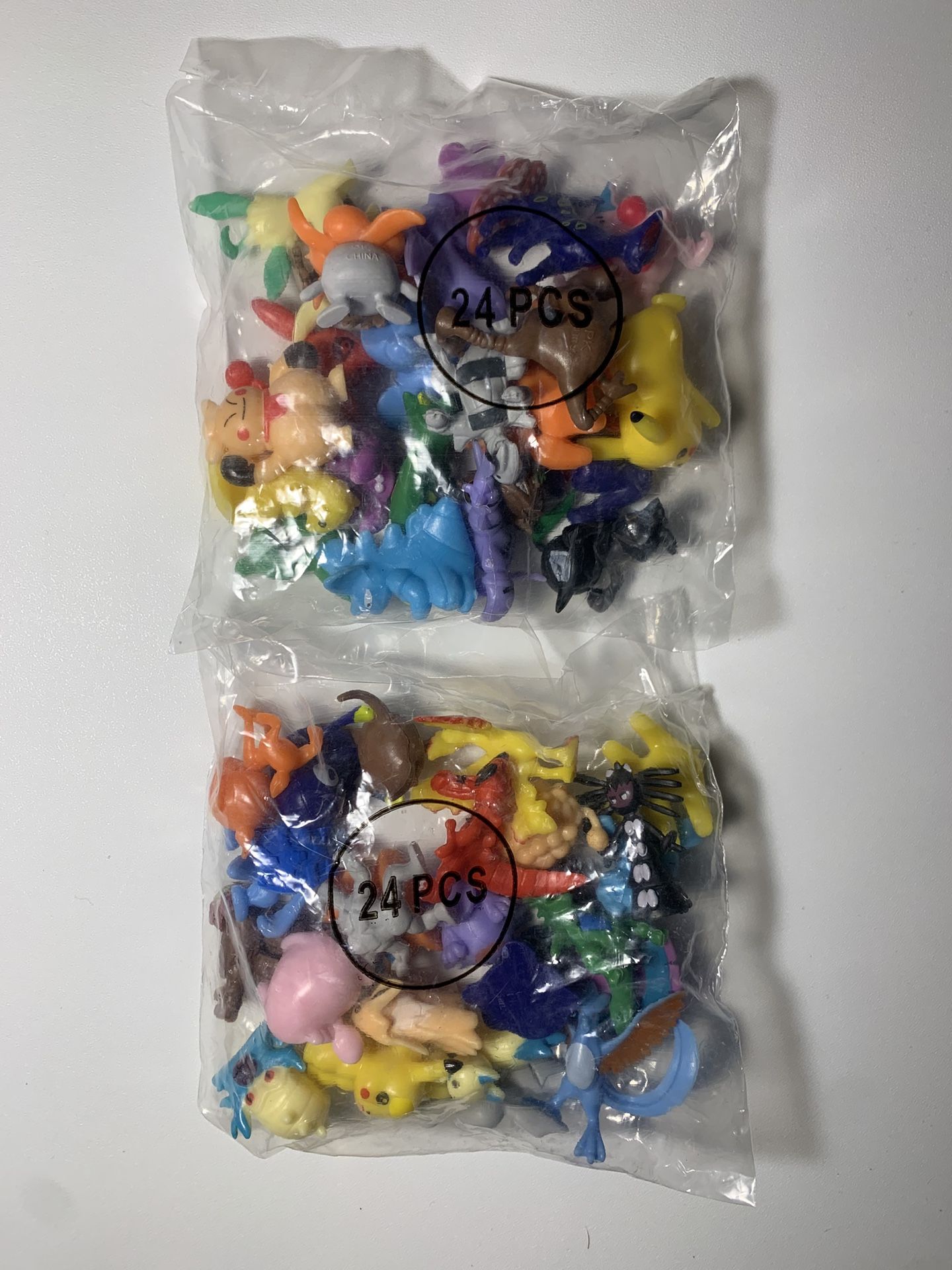 Pokémon Action Figures Mini Toys 48 Piece
