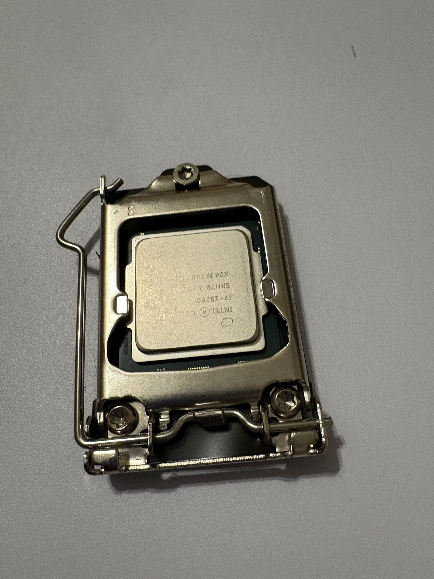 Intel® Core™ i7-10700F Desktop Processor 8 Cores up to 4.8 GHz Without Processor Graphics LGA1200
