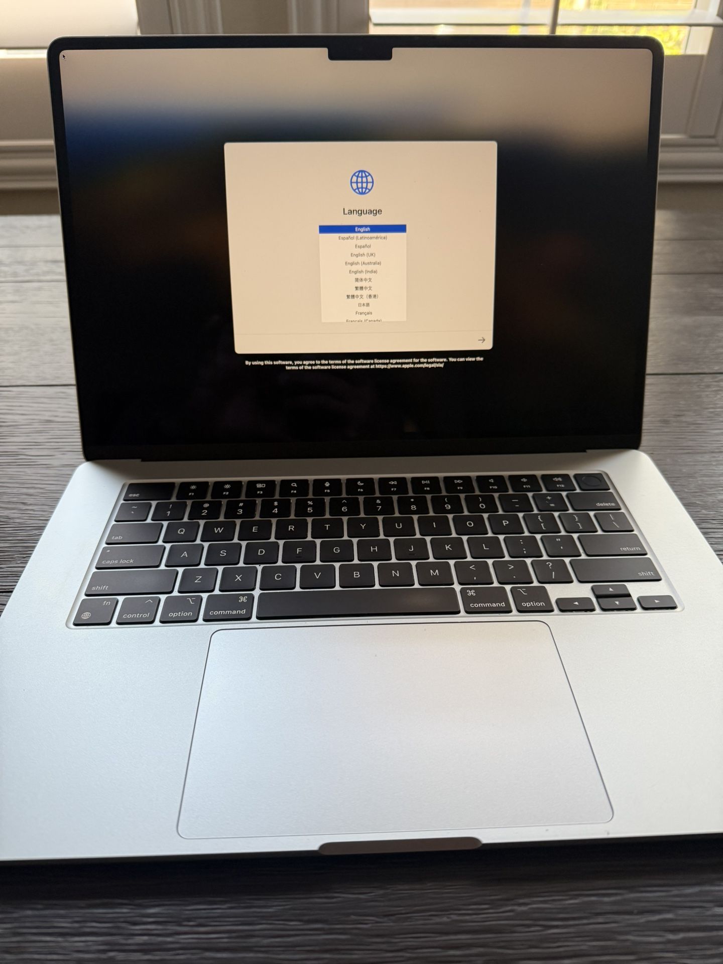 New Apple MacBook Air Space Gray 15” M2 8gb Ram 256gb SSD W AppleCare Plus 2027!!!!