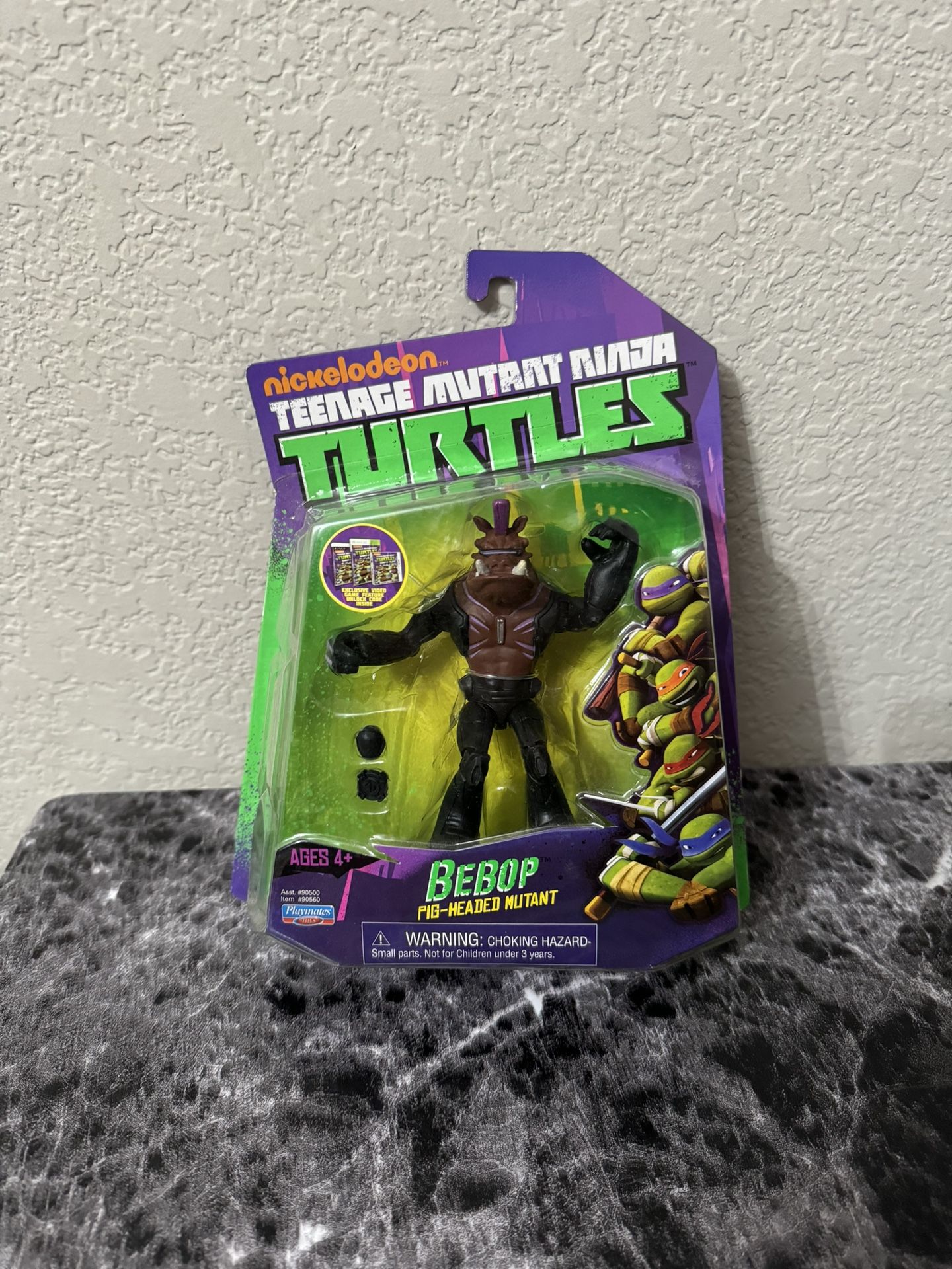 Teenage Mutant Ninja Turtles Bebop Dark Skin Variant 2012 TMNT Nickelodeon