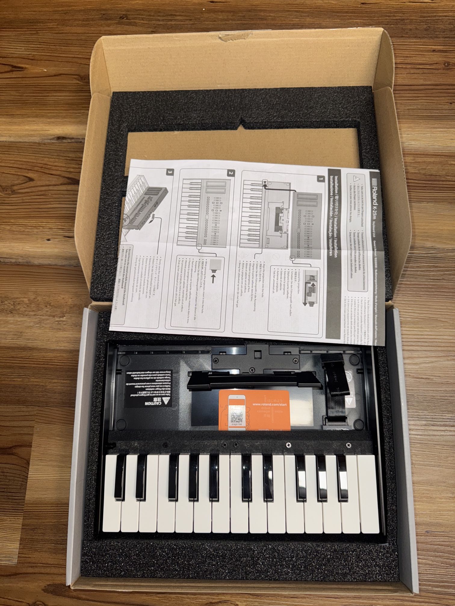 Roland K-25M Keyboard for Boutique Synth Modules - New