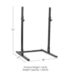 Titan T-3 Squat Rack with Spotter Arms