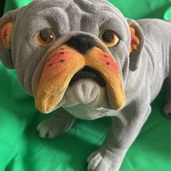 Life size Bulldog Piggyback/ Alcancias