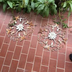 Vintage Garden Metal Decor 