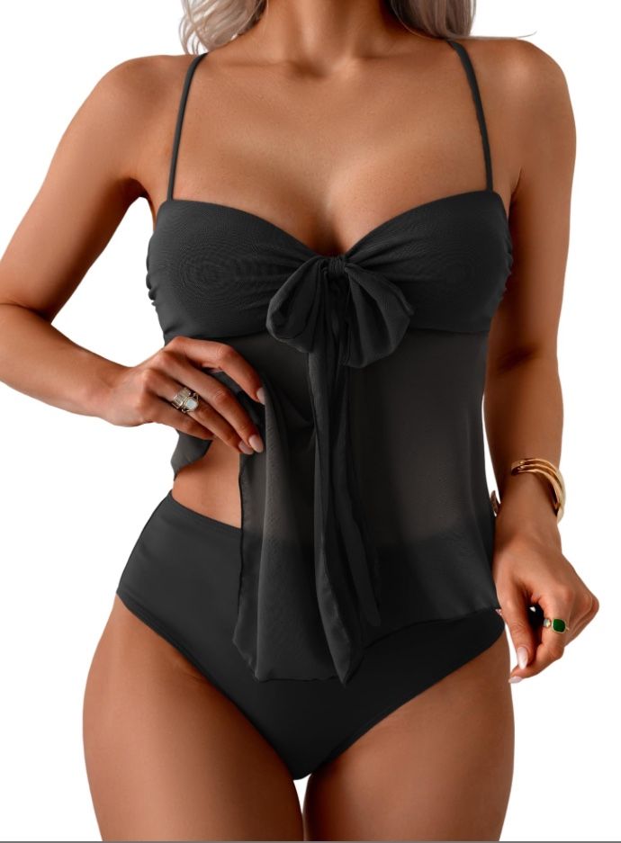 NWT B2prity 2XL Mesh Takini Swimsuit