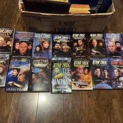 Star Trek Book Collection 16 Books 