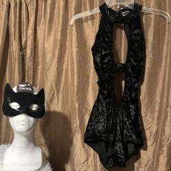 Sexy Cat Women for Halloween Costume Size M Bk-3