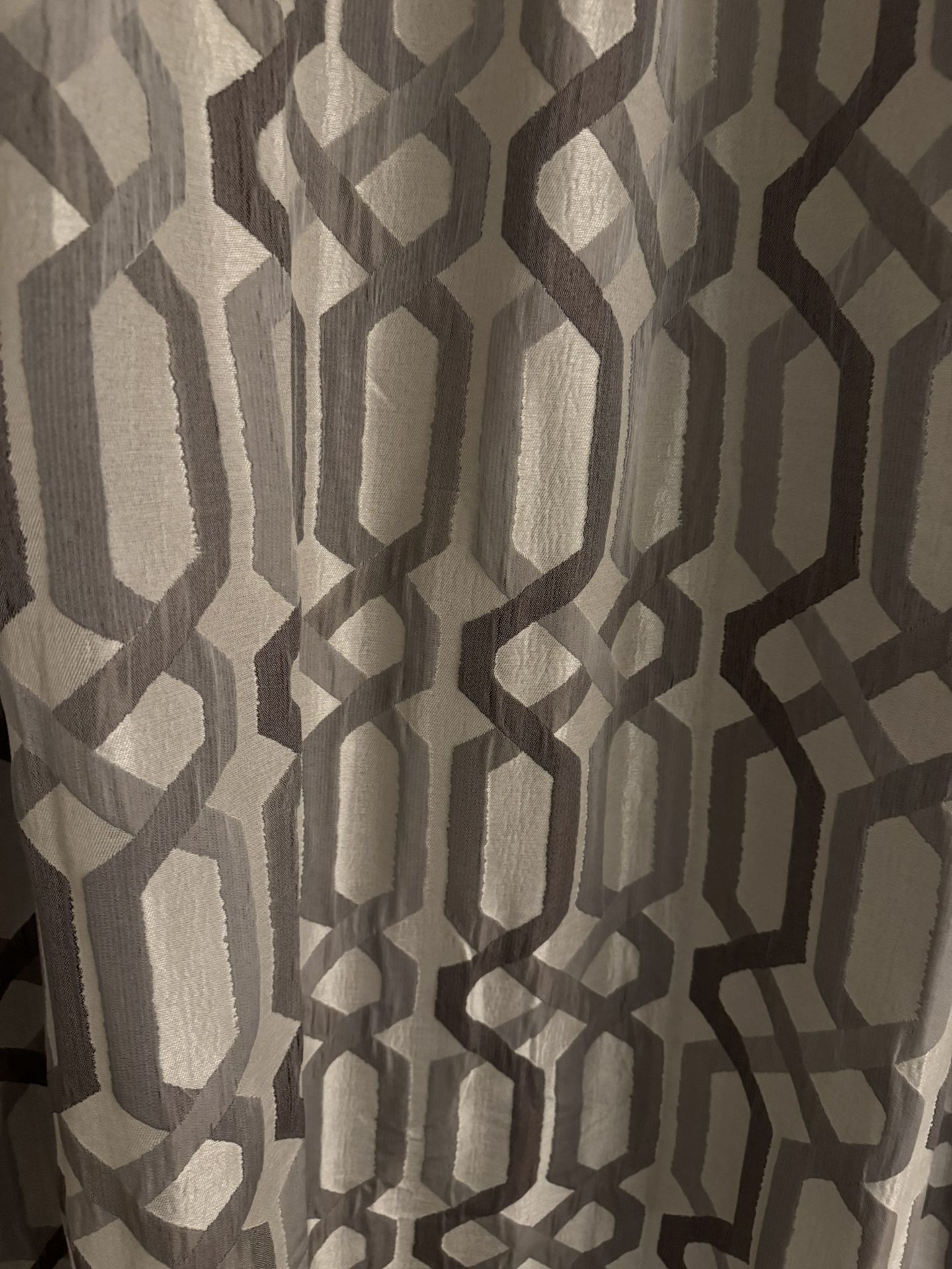 Metallic Curtain Panels 