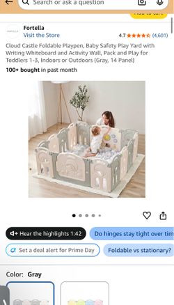 Foldable Playpen
