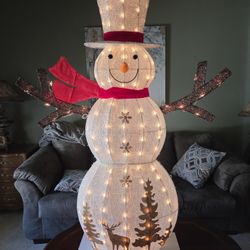 Christmas Light Up Snowman