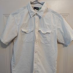 Patagonia Organic Cotton Button Up Shirt Small Preowned BG26