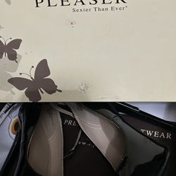 Pleasure Black Heels