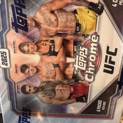 Topps chrome UFC 2025 Blaster 