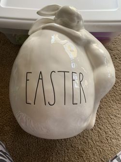 Rae Dunn Easter Egg With Bunny