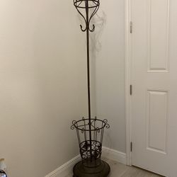 Coat Rack /hat/ And Umbrella Holder 