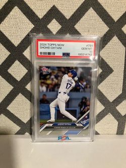 2024 Topps Now Shohei Ohtani PSA 10 Dodgers