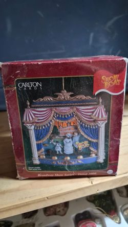 Musical Broadway Series Show Boat Heirloom Ornament Carlton Cards 2000