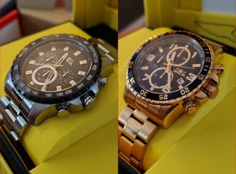 $110 FIRM! BOTH INVICTA WATCHES