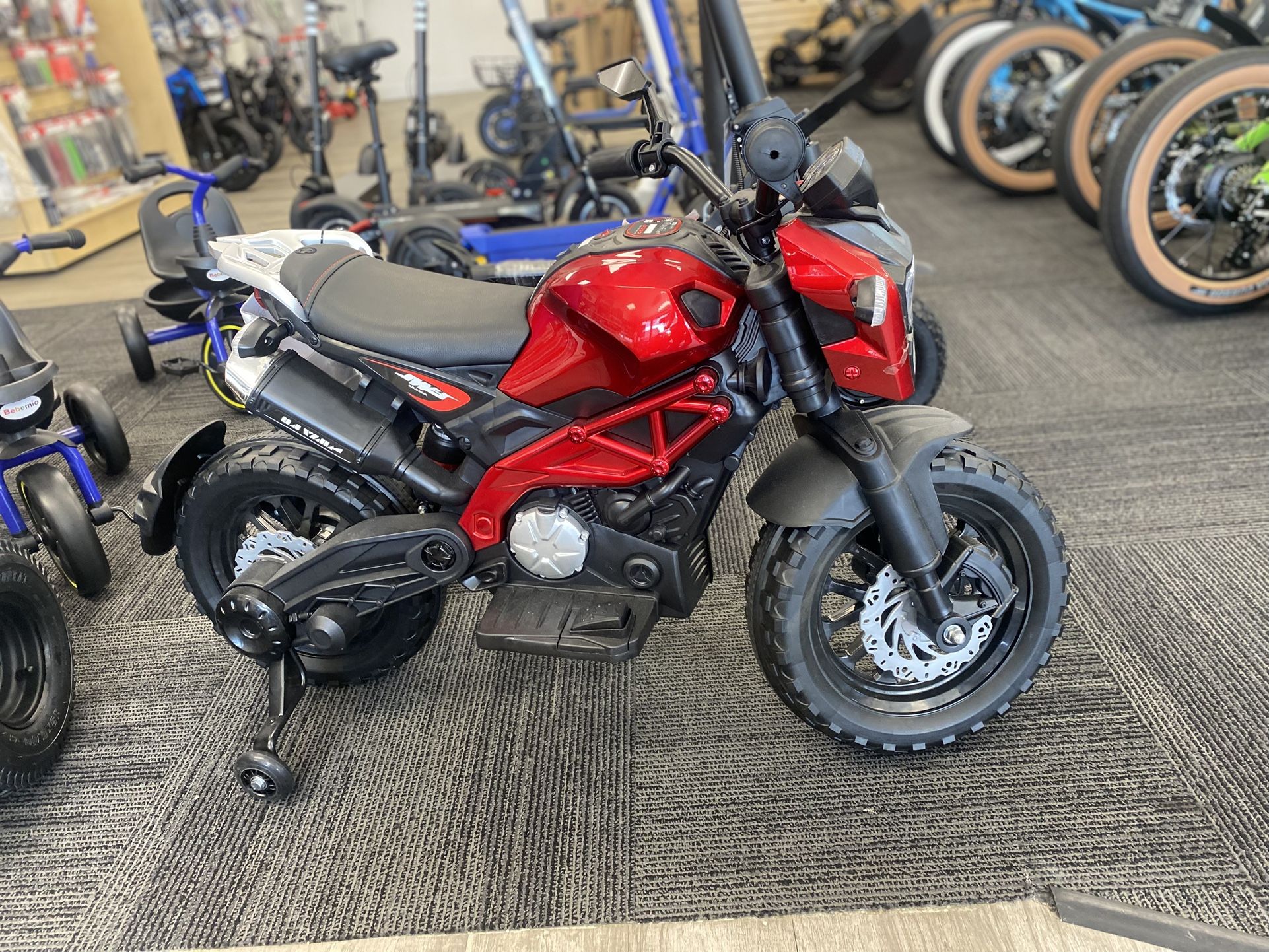 T2 Kids Motorcycle 3mph 40lbs Max 