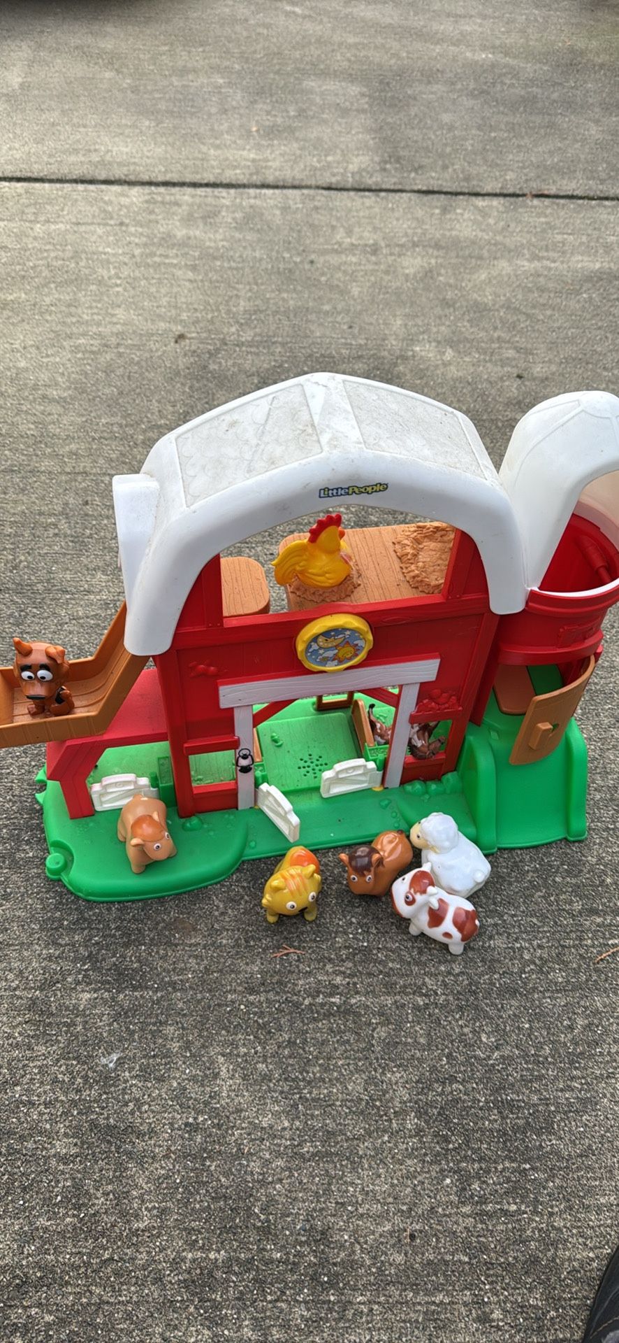 Little People Farm With Toys Including