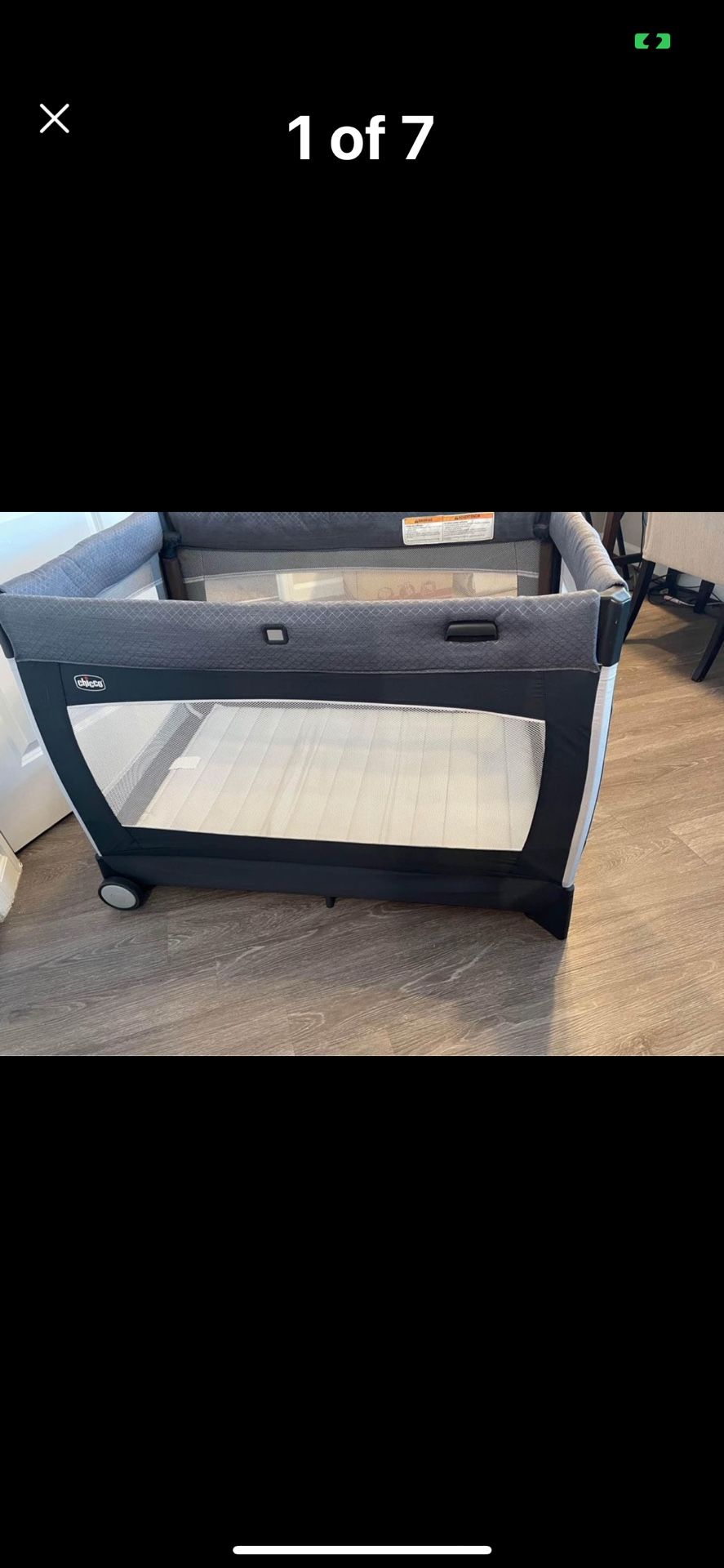 Chico Playpen With Changing Table And Sheets