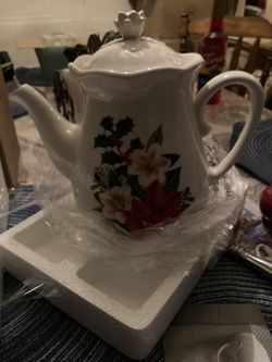Tetera De Navidad Nueva