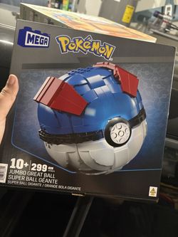 MEGA Pokémon Jumbo Great Ball Building Kit With Lights