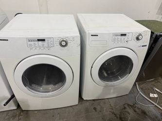 Samsung Front Load Washer and Dryer Set