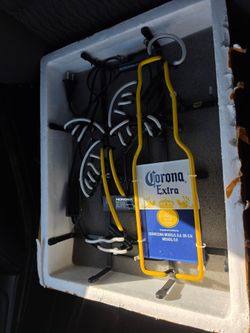 Corona neon light