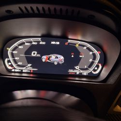 E70 X5 Digital Instrument Cluster. 