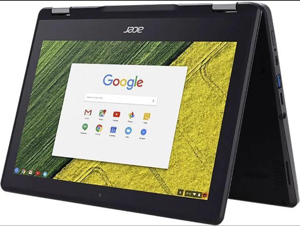 Acer Chromebook Spin 11 CP311-1H-C5PN Convertible Laptop, Celeron N3350, 11.6" HD Touch, 4GB DDR4, 32GB eMMC, Google Chrome