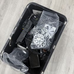 Bin Of Pc Parts Look In Description 