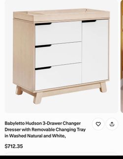 Pottery Barn Kids / West Elm Kids Dresser + Changing Station