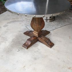 Wooden Round Table