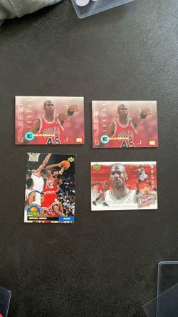 Michael Jordan Basket Ball Cards