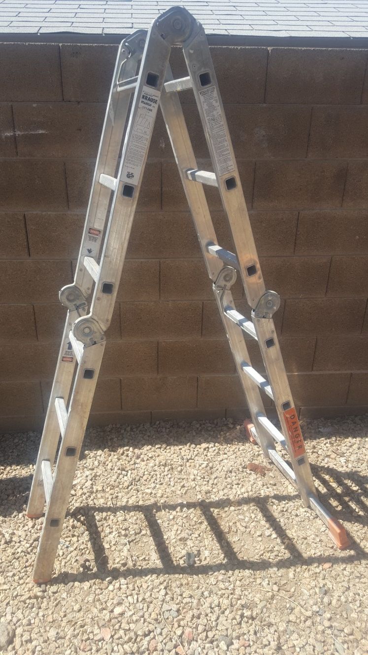 Krause 12 ft folding cheap ladder