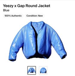 Yeezy GAP Puffer Blue XL